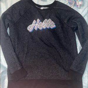 old navy sweatshirt